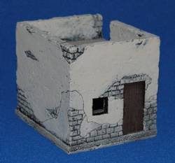 Small Middle Eastern Building II - Painted